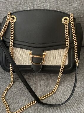 Nine West Black Convertible Flap